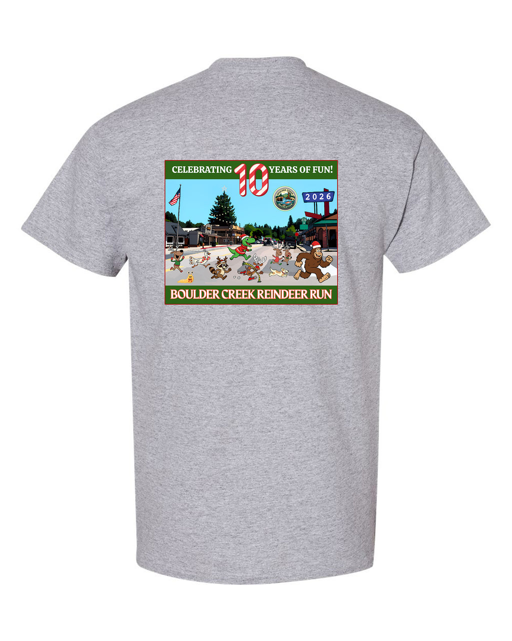 Reindeer Run 2026 T Shirt
