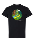 Boulder Creek Redwood Mountain Slug and Creek Illustration