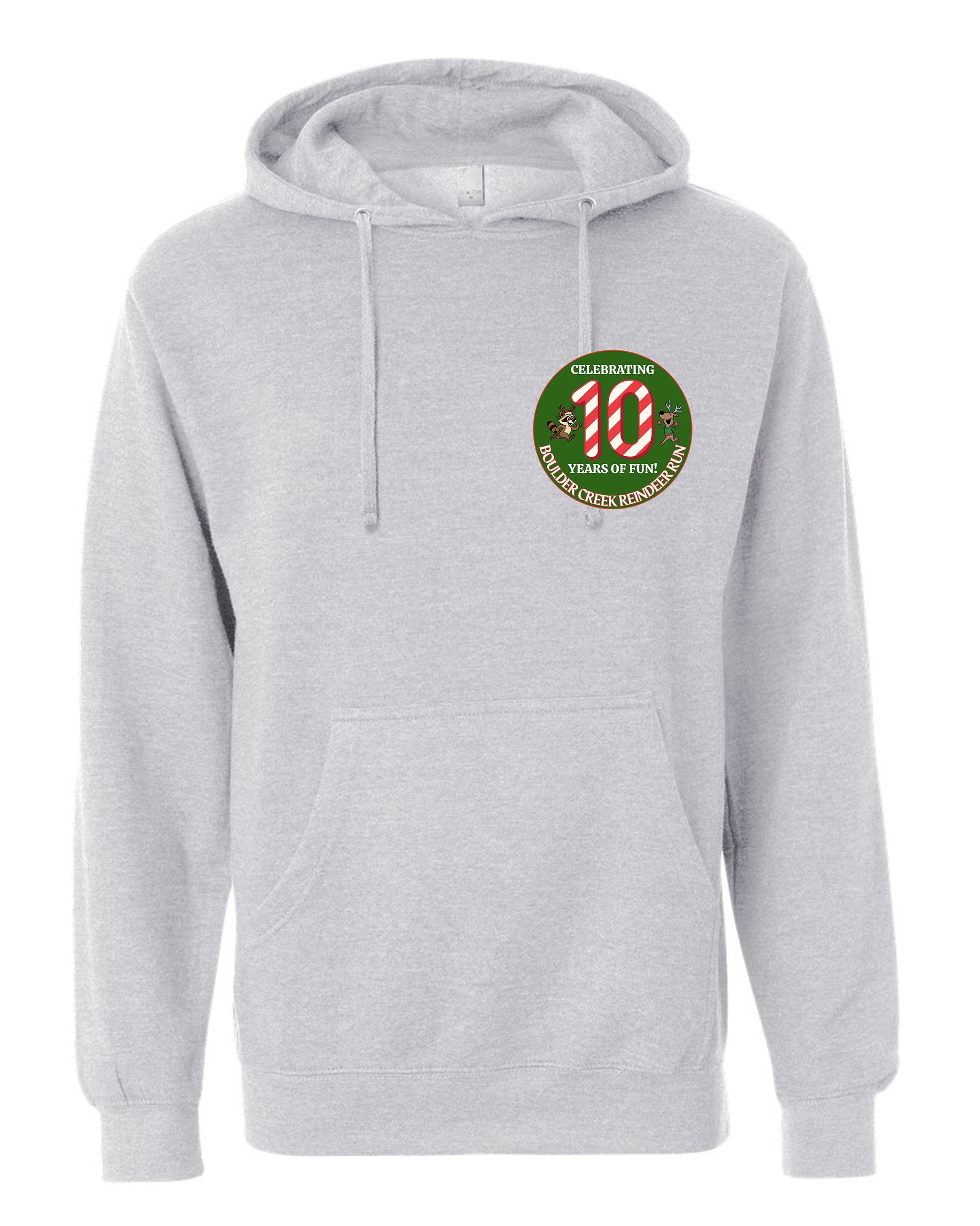 Heather Grey Pullover Reinder Run 2026