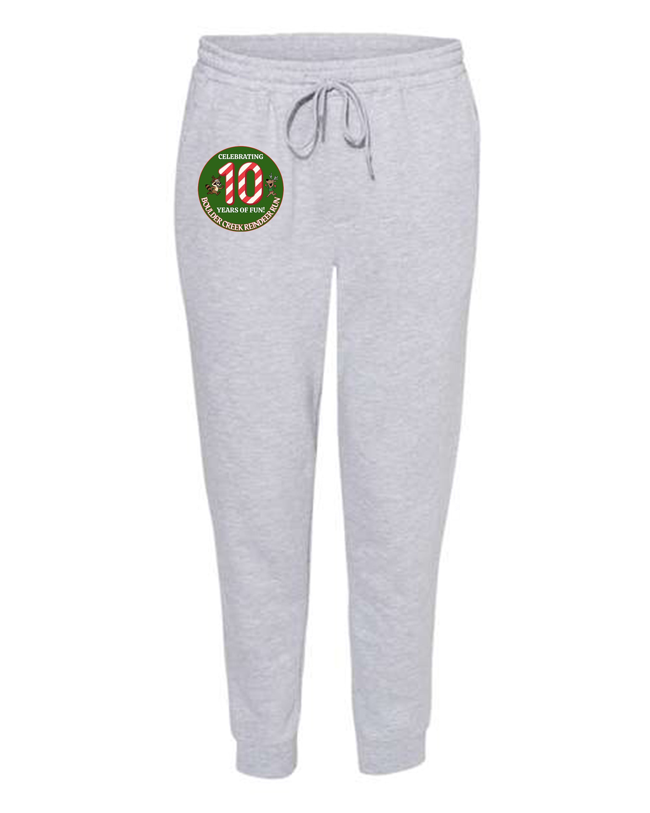 Reindeer Run 2026 Heather Grey Sweatpant
