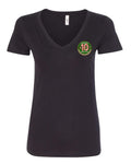 Reindeer Run Women's V Neck