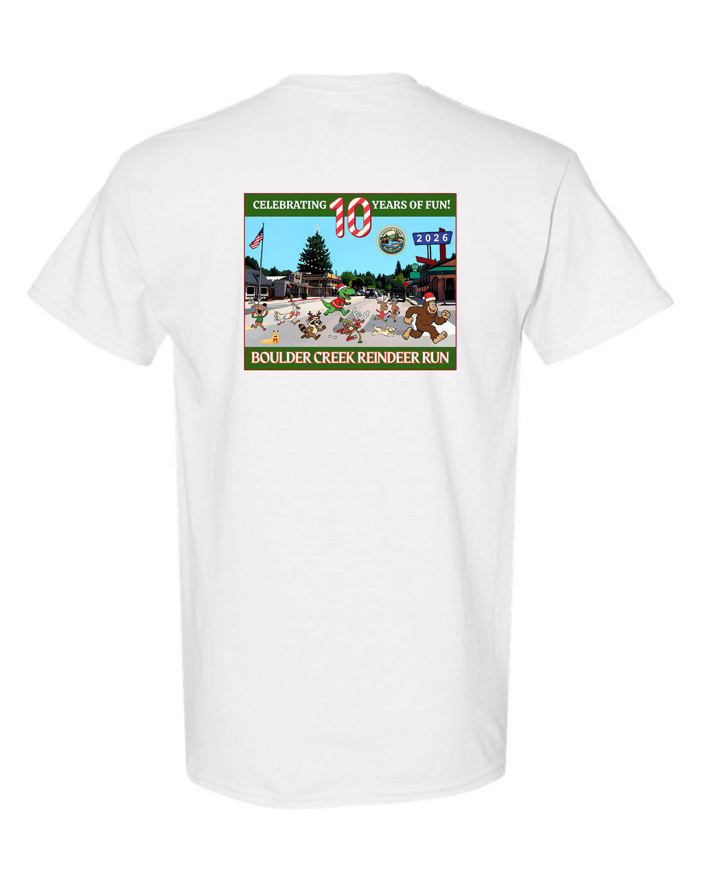 Reindeer Run 2026 T Shirt