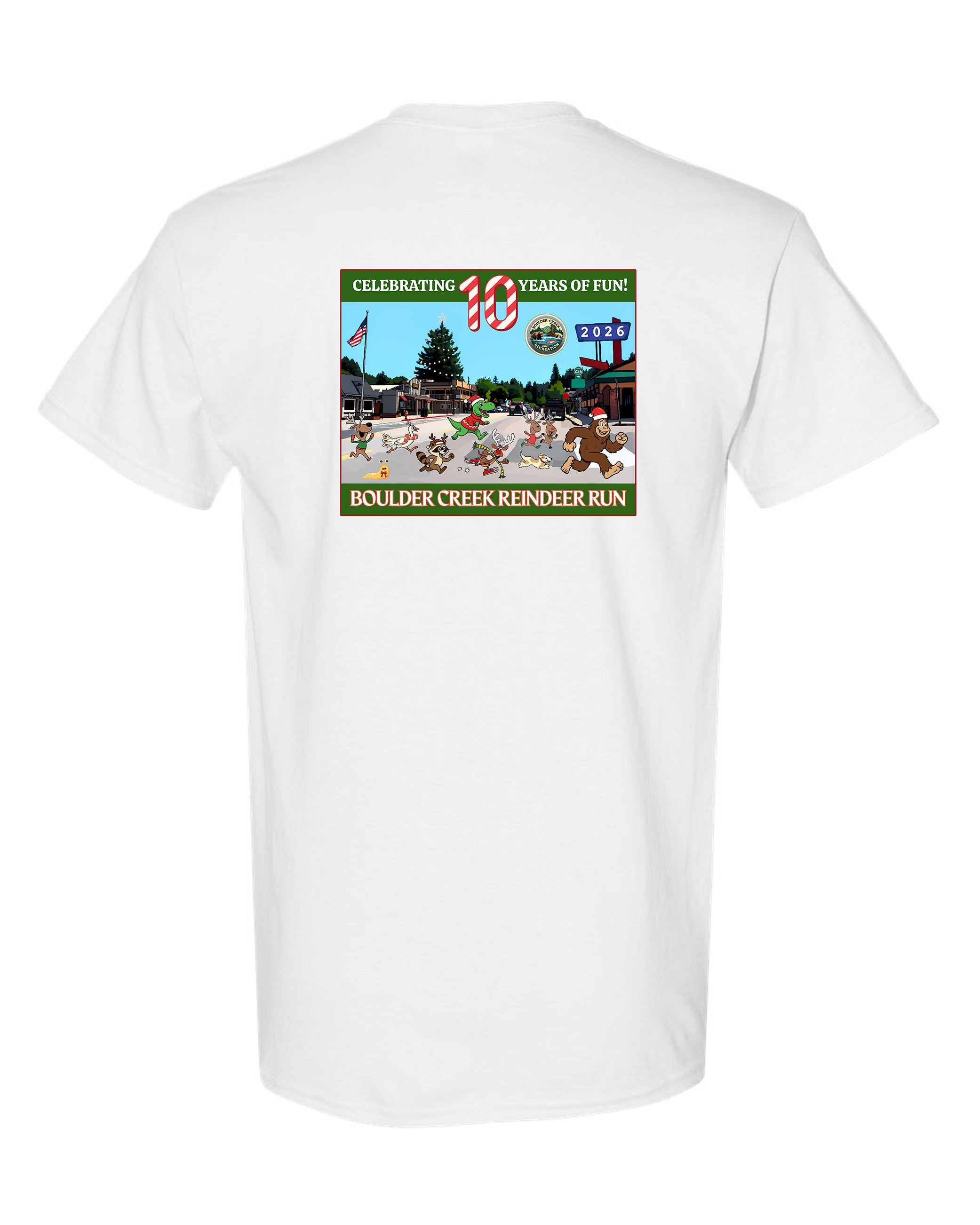 Reindeer Run 2026 T Shirt